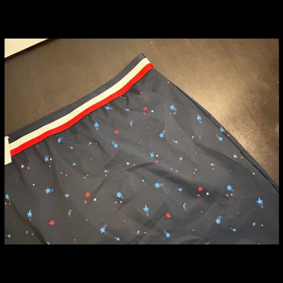 Lady Hagan Pull On Athletic Golf Skort​ Skirt Stars Red White Blue Size XL - NWT - Picture 5 of 15